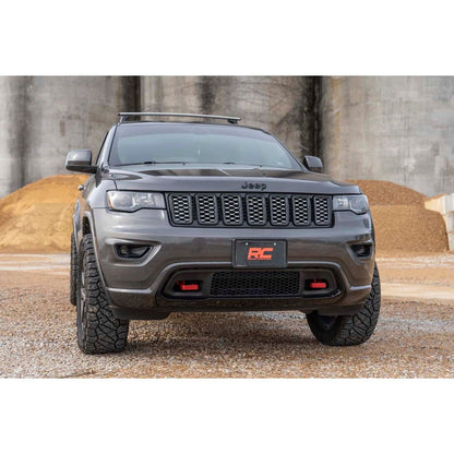 ROUGH COUNTRY Tow Hooks | Forged | Red | Jeep Grand Cherokee 2WD/4WD (2015-2022) | RS133