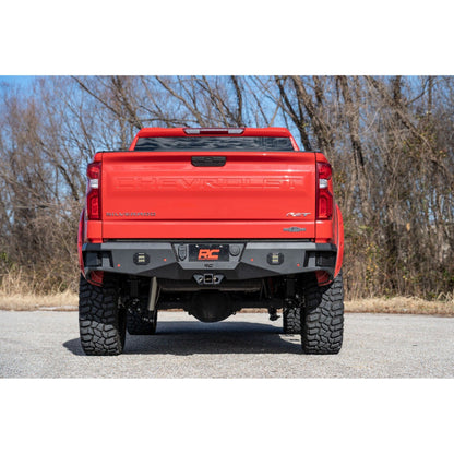 ROUGH COUNTRY Rear LED Bumper | Chevy Silverado 1500 2WD/4WD (2019-2024 & Classic) | 10758