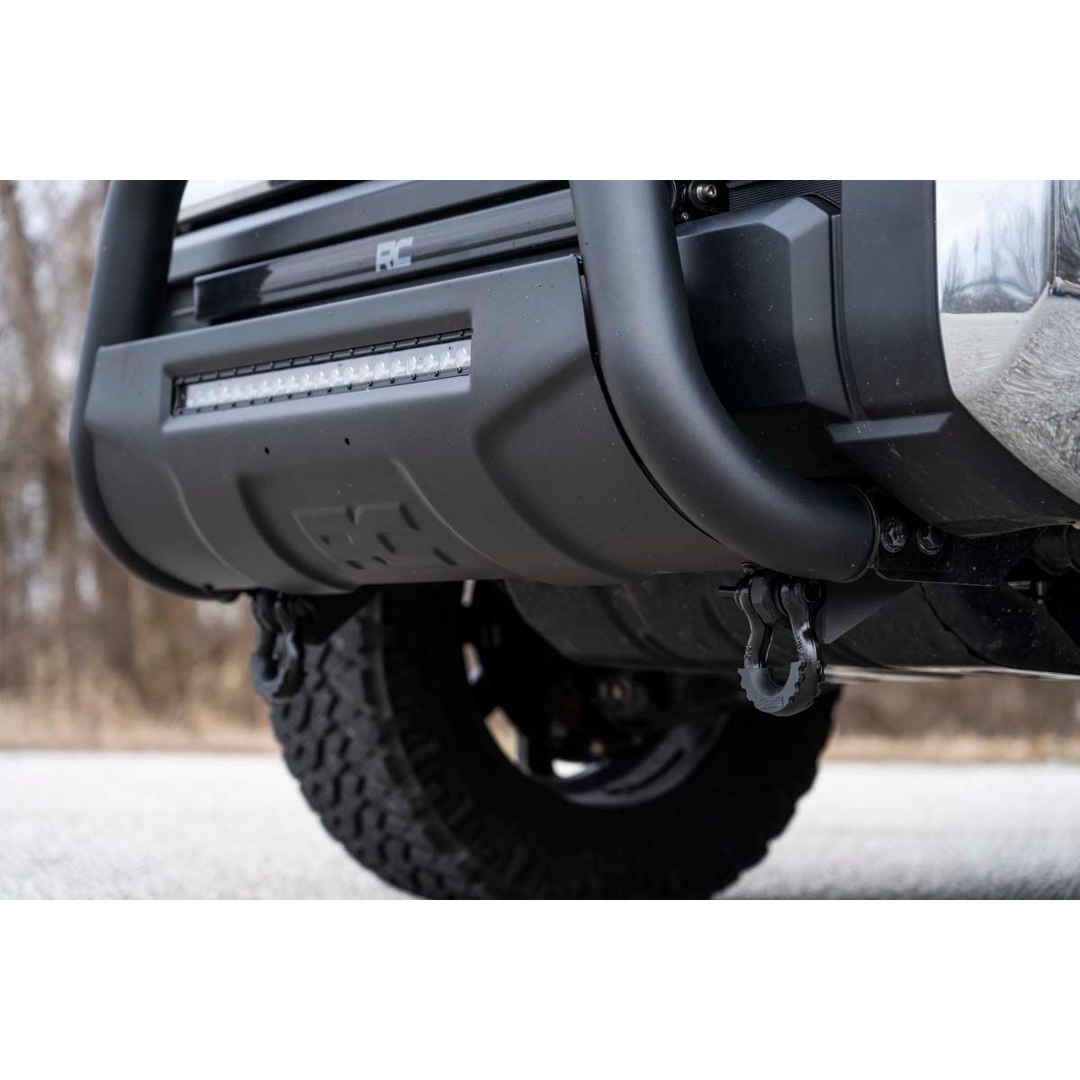 ROUGH COUNTRY Tow Hook Brackets | D-Ring Combo | Toyota Tundra 2WD/4WD (2007-2021) | RS153