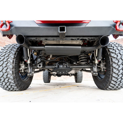 ROUGH COUNTRY Performance Exhaust | Dual Outlet | Jeep Wrangler JL (18-25)/Wrangler Unlimited (18-25)  | 96003