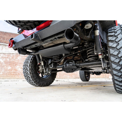 ROUGH COUNTRY Performance Exhaust | Dual Outlet | Jeep Wrangler JL (18-25)/Wrangler Unlimited (18-25)  | 96003