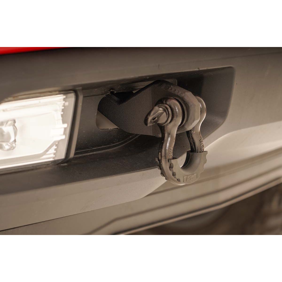 ROUGH COUNTRY Tow Hook Brackets | D-Ring Combo | Chevy Silverado 1500 2WD/4WD (2019-2025 & Classic) | RS155