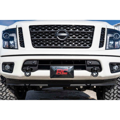 ROUGH COUNTRY Tow Hook Brackets | Nissan Titan 2WD/4WD (2017-2024) | RS149
