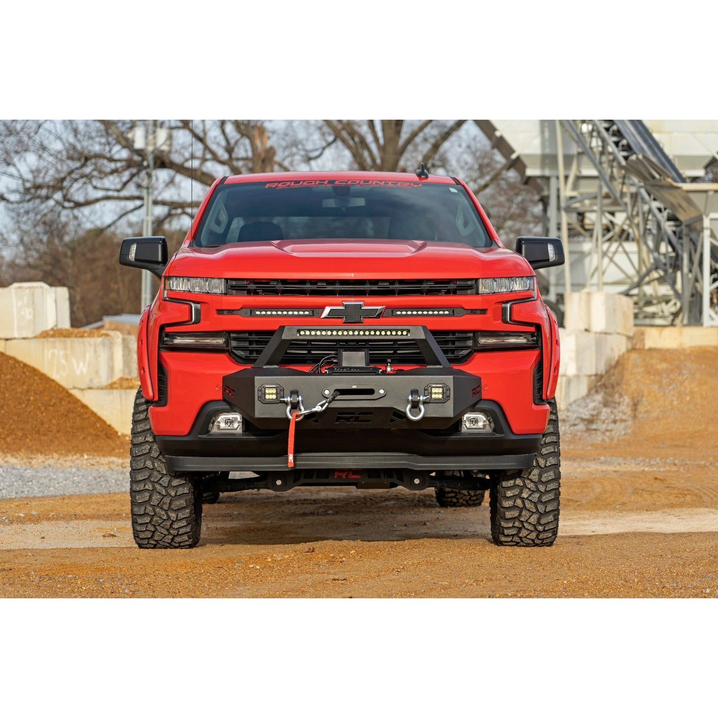 ROUGH COUNTRY EXO Winch Mount Kit | Chevy Silverado 1500 2WD/4WD (2019-2022) | 10765