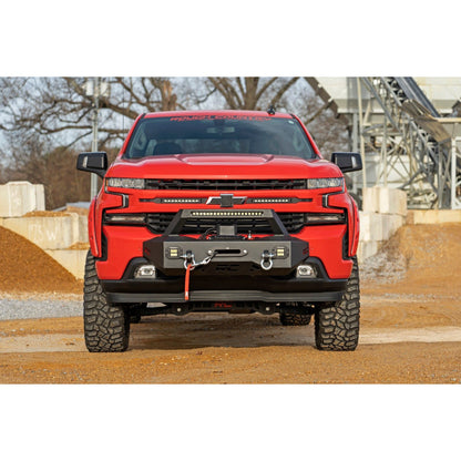 ROUGH COUNTRY EXO Winch Mount Kit | Chevy Silverado 1500 2WD/4WD (2019-2022) | 10765