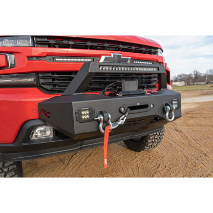 ROUGH COUNTRY EXO Winch Mount Kit | Chevy Silverado 1500 2WD/4WD (2019-2022) | 10765