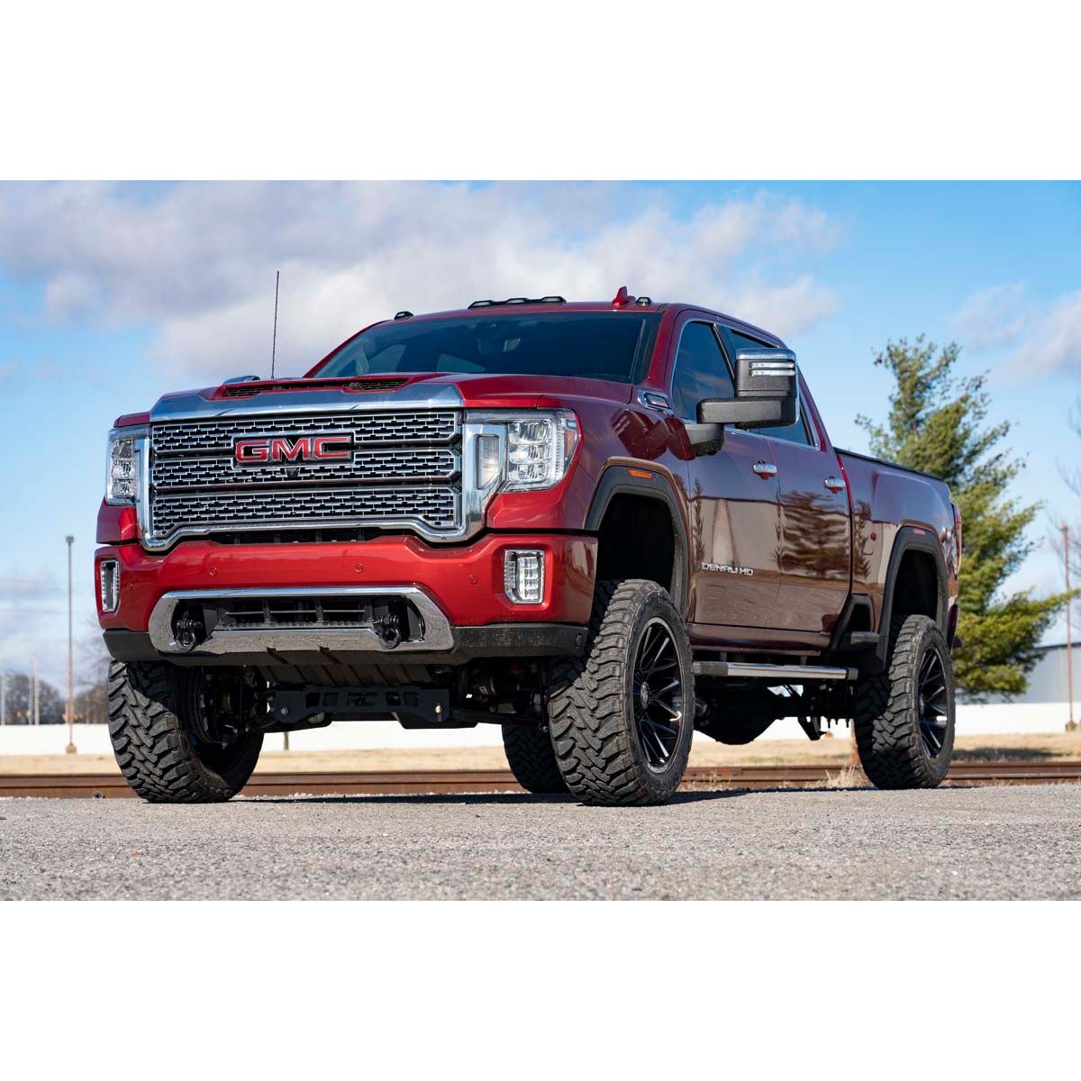 ROUGH COUNTRY Tow Hook Brackets | GMC Sierra 2500 HD 2WD/4WD (2020-2025) | RS151
