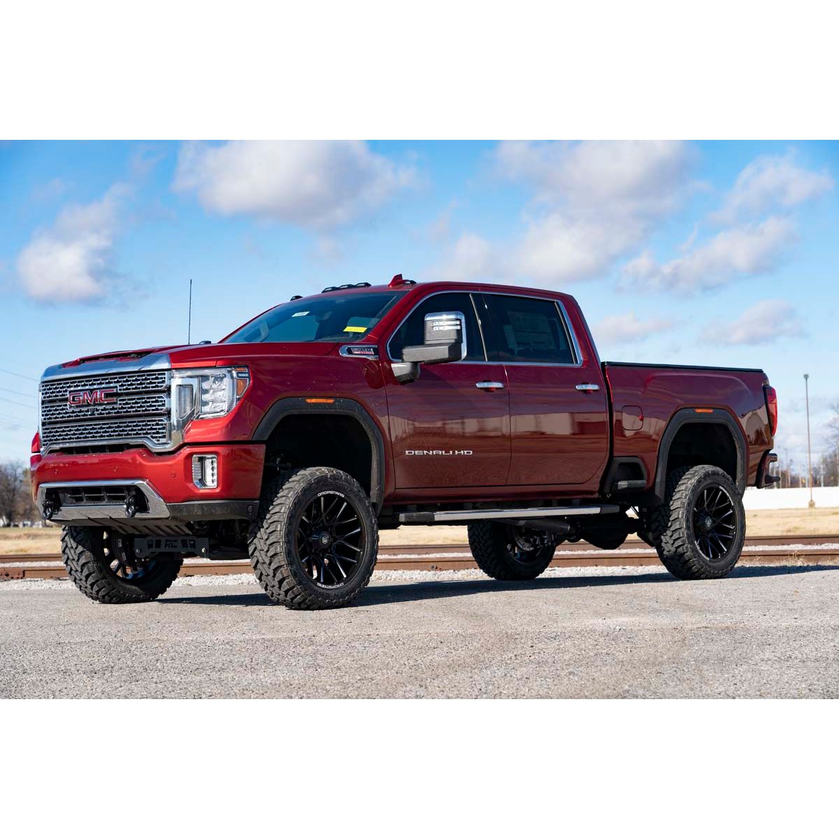 ROUGH COUNTRY Tow Hook Brackets | GMC Sierra 2500 HD 2WD/4WD (2020-2025) | RS151