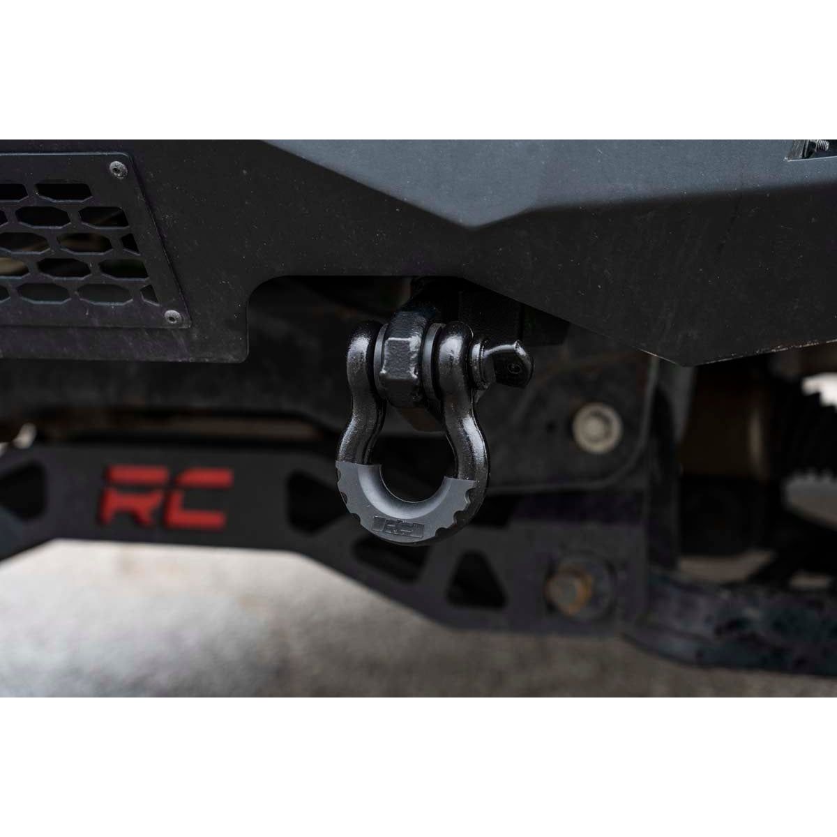 ROUGH COUNTRY Tow Hook Brackets | D-Ring Combo | Ford F-150 2WD/4WD (2009-2025) | RS158