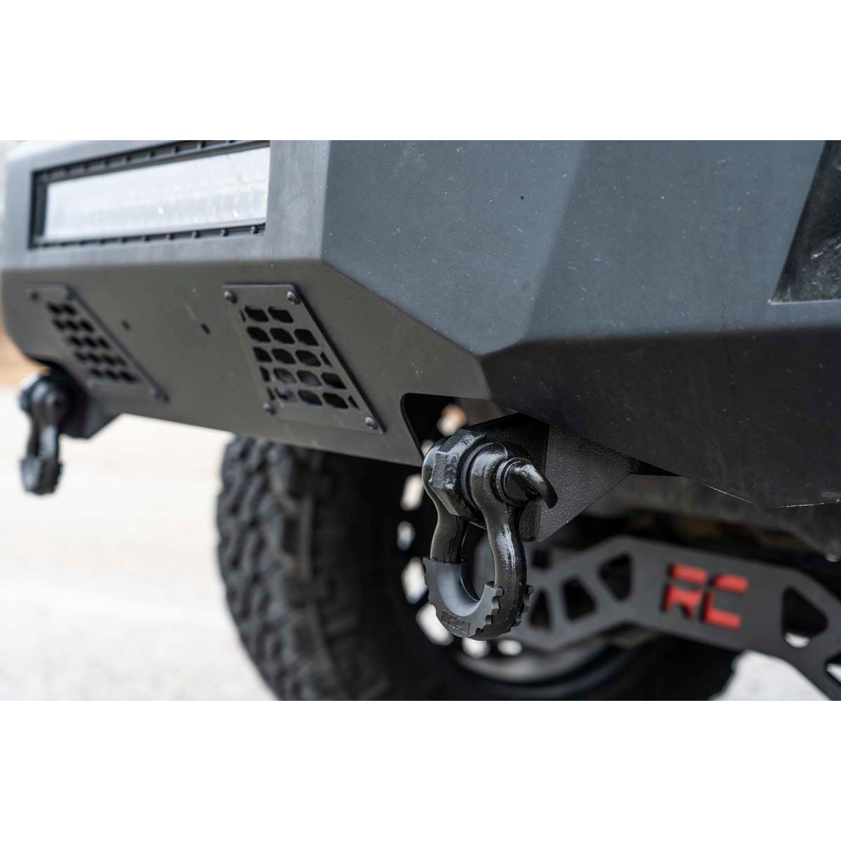 ROUGH COUNTRY Tow Hook Brackets | D-Ring Combo | Ford F-150 2WD/4WD (2009-2025) | RS158