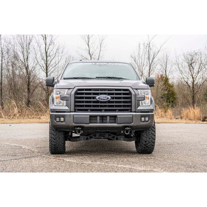 ROUGH COUNTRY Tow Hook Brackets | D-Ring Combo | Ford F-150 2WD/4WD (2009-2025) | RS158
