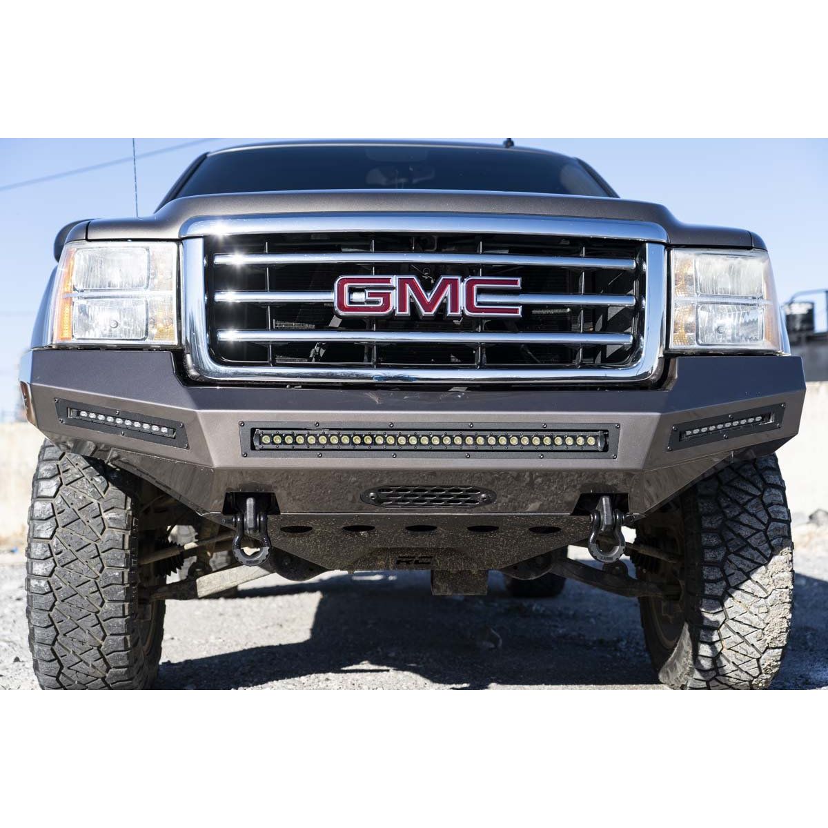 ROUGH COUNTRY Tow Hook Brackets | Chevy Silverado & GMC Sierra 1500 2WD/4WD (2007-2013) | RS148