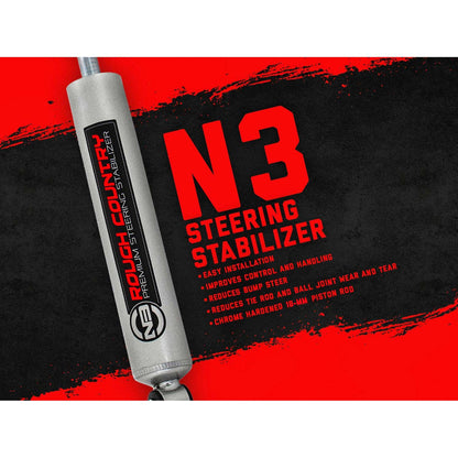 ROUGH COUNTRY | N3 Steering Stabilizer  Multiple Makes & Models (Chevy/GMC/Jeep) | 8731730