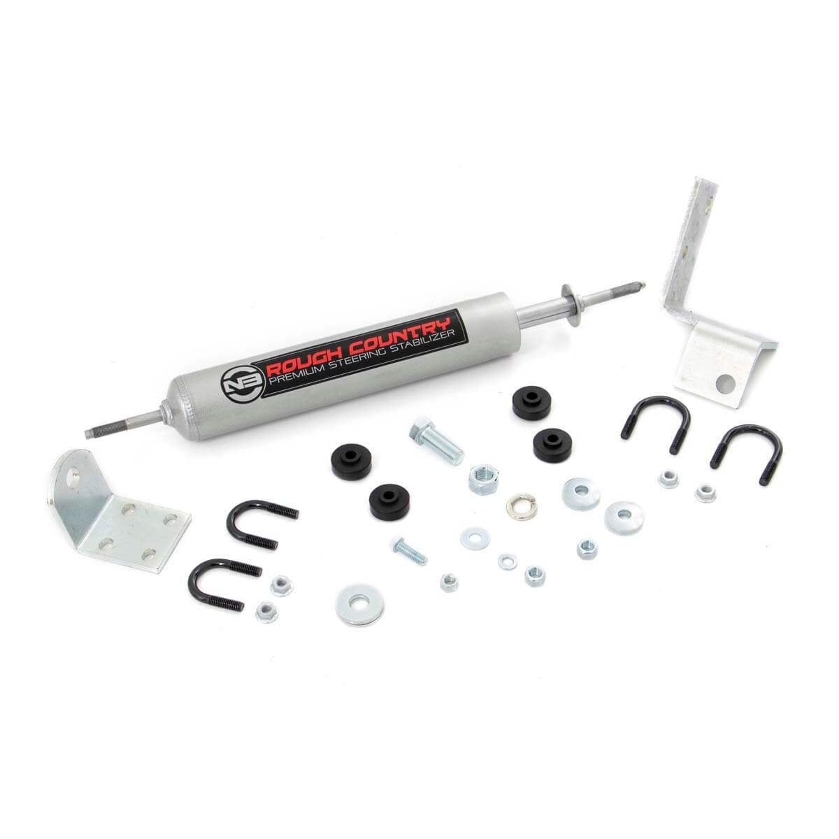 ROUGH COUNTRY N3 Steering Stabilizer | 0-3 Inch Lift | Chevy/GMC Sierra 1500/Silverado 1500/Tahoe/Yukon (92-06) | 8732630