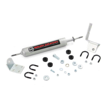 ROUGH COUNTRY N3 Steering Stabilizer | 0-3 Inch Lift | Chevy/GMC Sierra 1500/Silverado 1500/Tahoe/Yukon (92-06) | 8732630