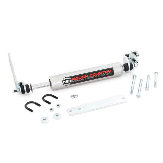 ROUGH COUNTRY | N3 Steering Stabilizer  Multiple Makes & Models (Ford/Mazda) | 8738430