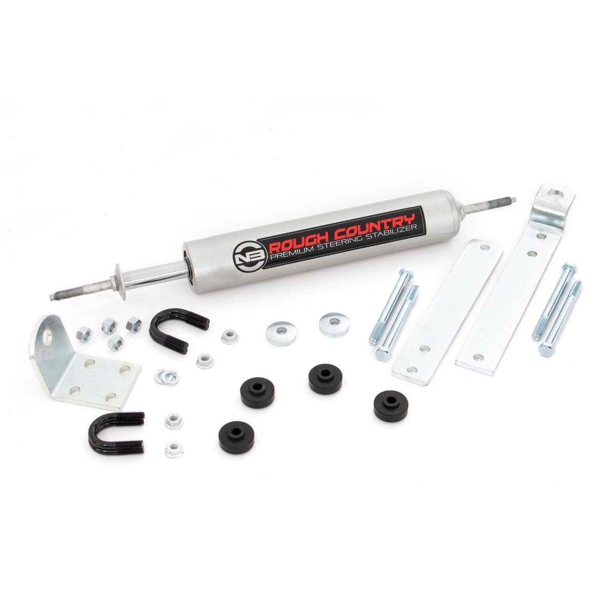 ROUGH COUNTRY | N3 Steering Stabilizer  Multiple Makes & Models (Ford/Mazda) | 8738430