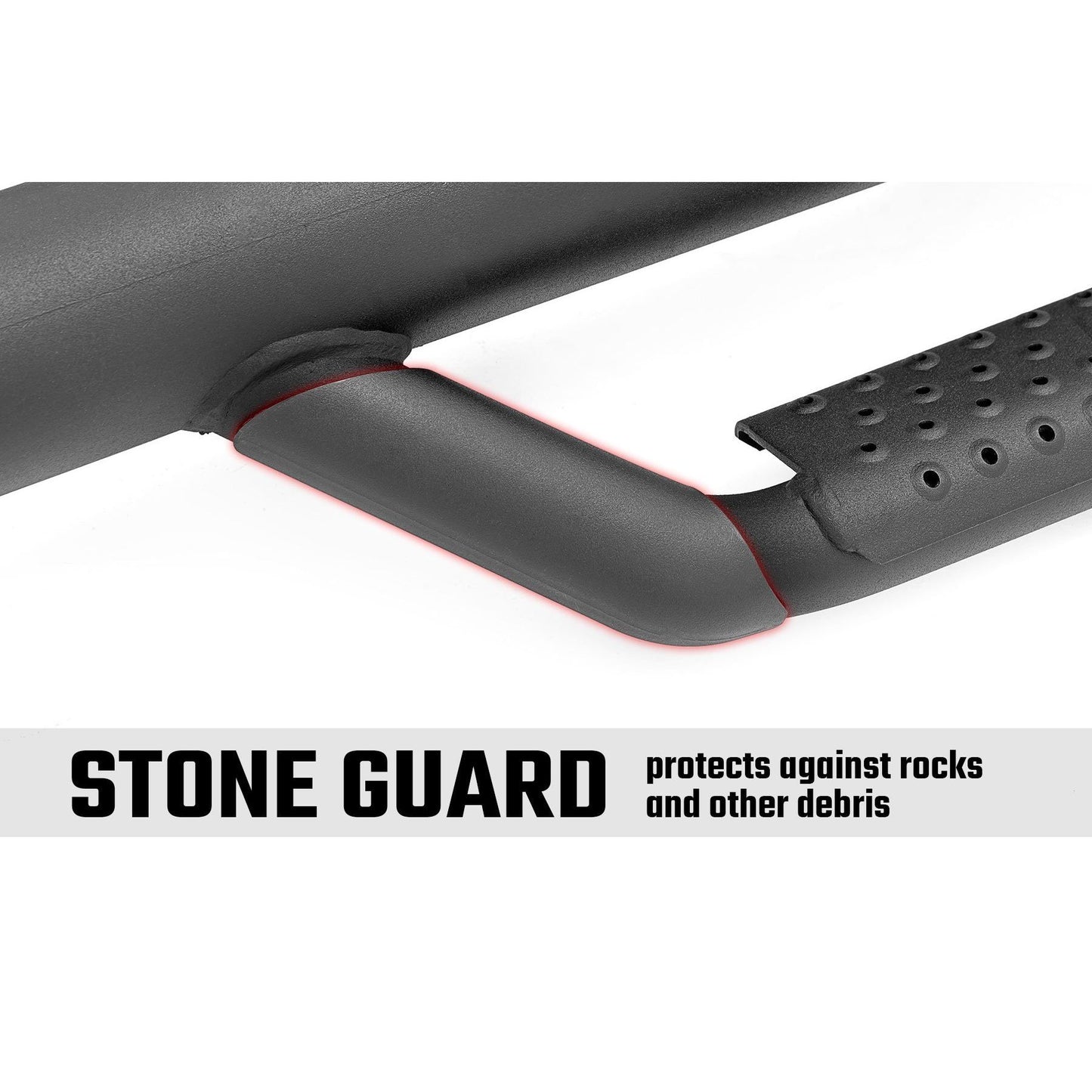 ROUGH COUNTRY Nerf Steps | Cab Length | Crew Max | Toyota Tundra 2WD/4WD (2022-2025) | 72002B