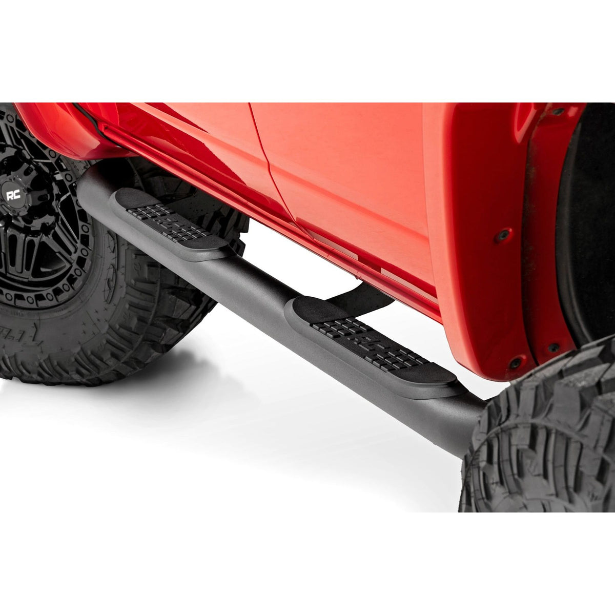 ROUGH COUNTRY RCS43007 43007 Nerf Steps 3-" Tube Ford Bronco 2021-26