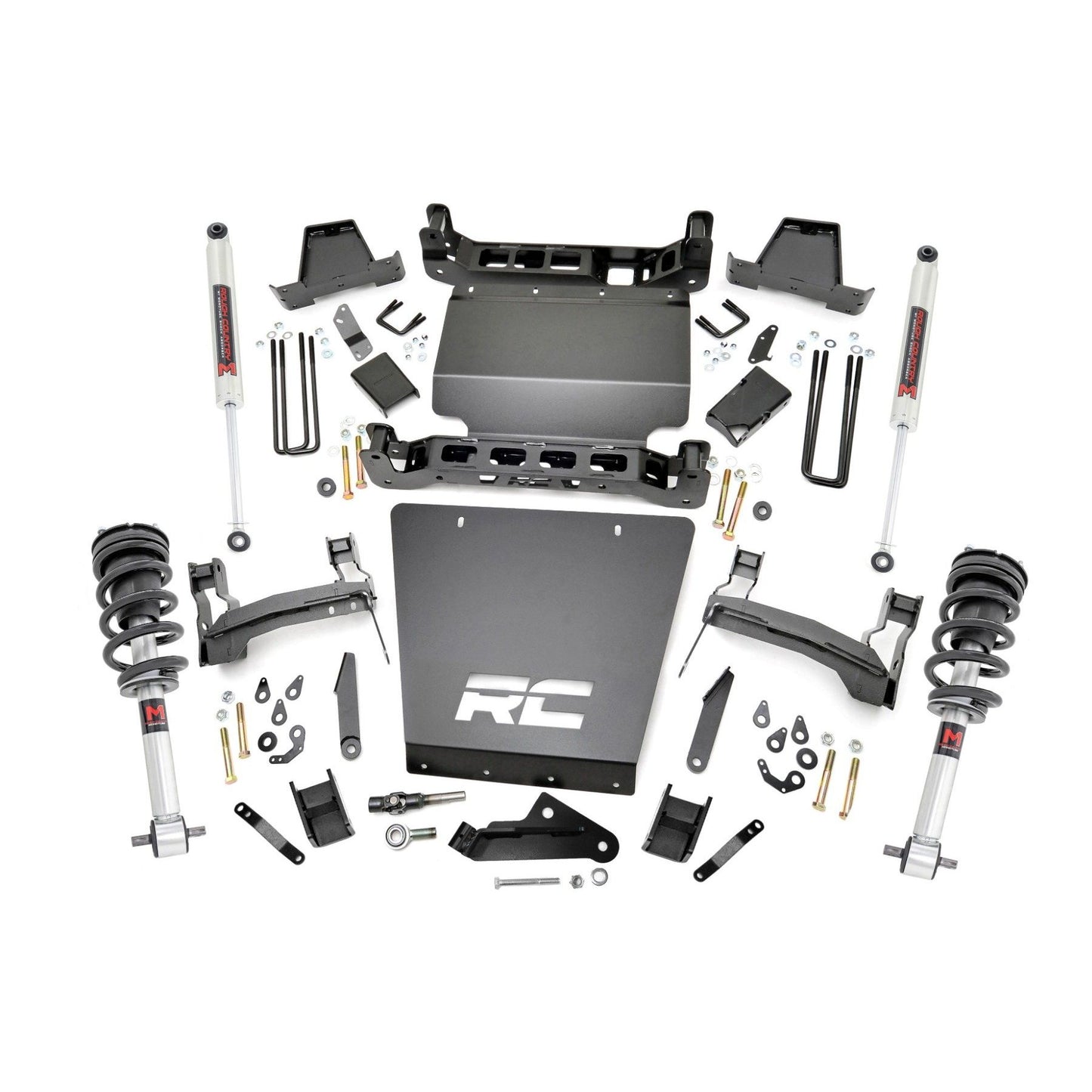 ROUGH COUNTRY | 7 Inch Lift Kit  Bracket  M1 Struts/M1  Chevy/GMC 1500 (14-16) | 29840