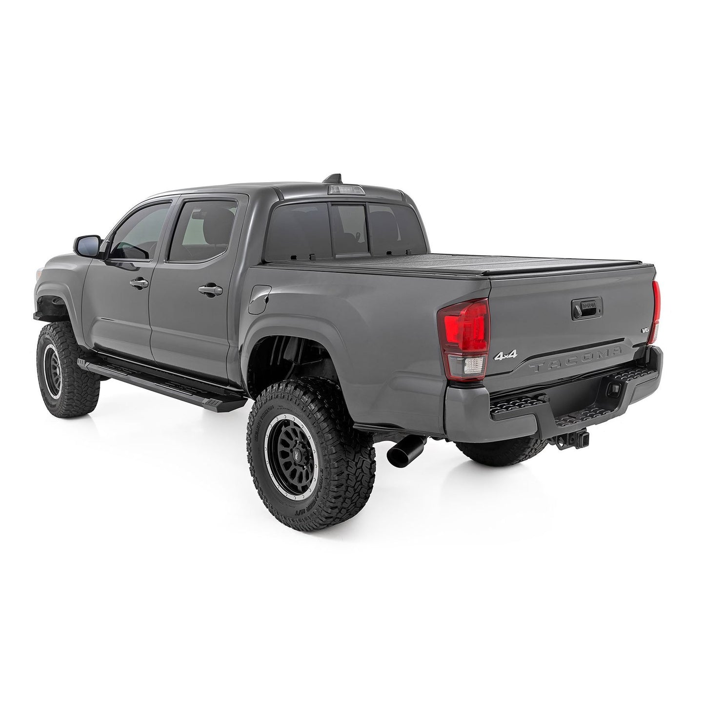ROUGH COUNTRY HD2 Aluminum Running Boards | Double Cab | Toyota Tacoma 2WD/4WD (2005-2023) | SRB051785A