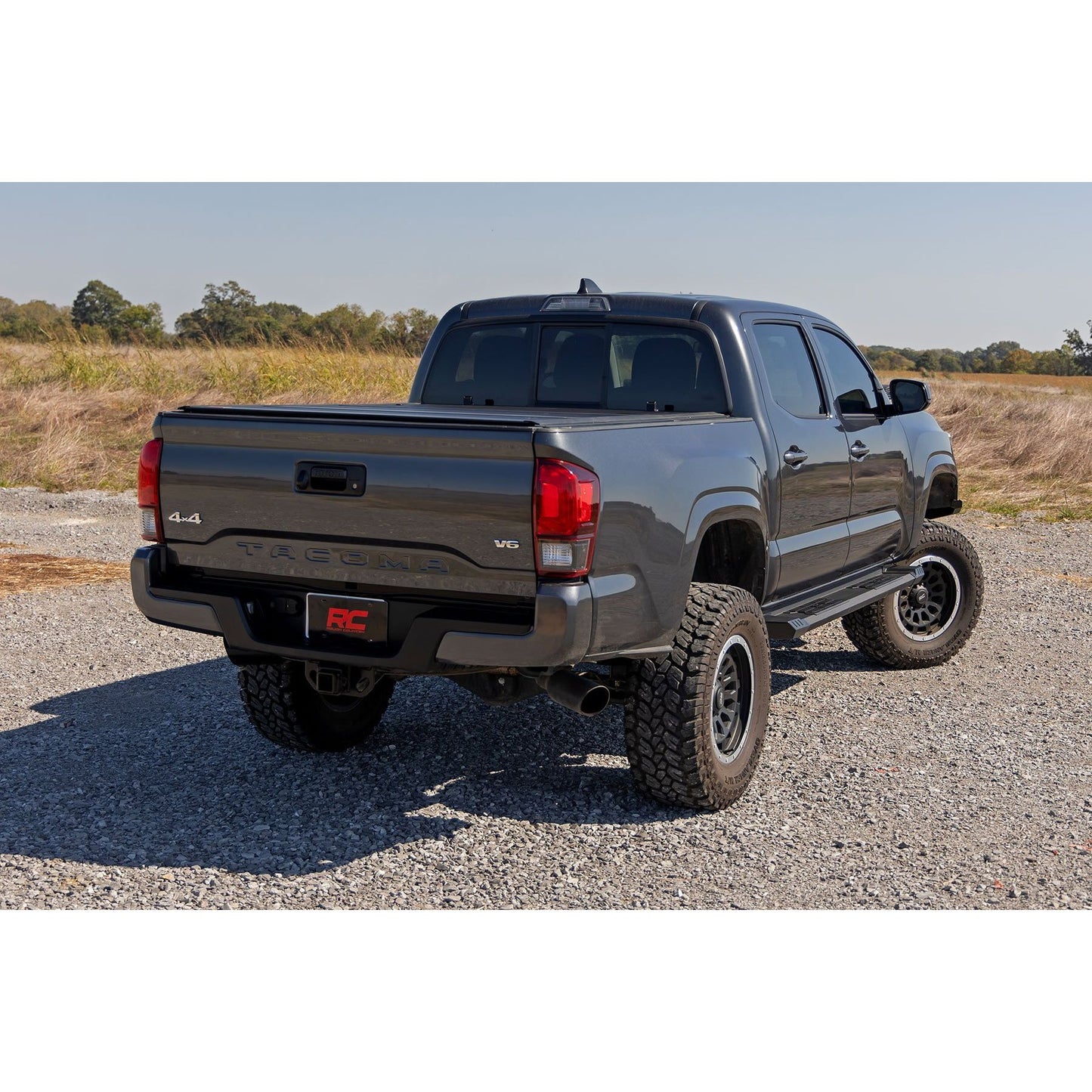 ROUGH COUNTRY HD2 Aluminum Running Boards | Double Cab | Toyota Tacoma 2WD/4WD (2005-2023) | SRB051785A