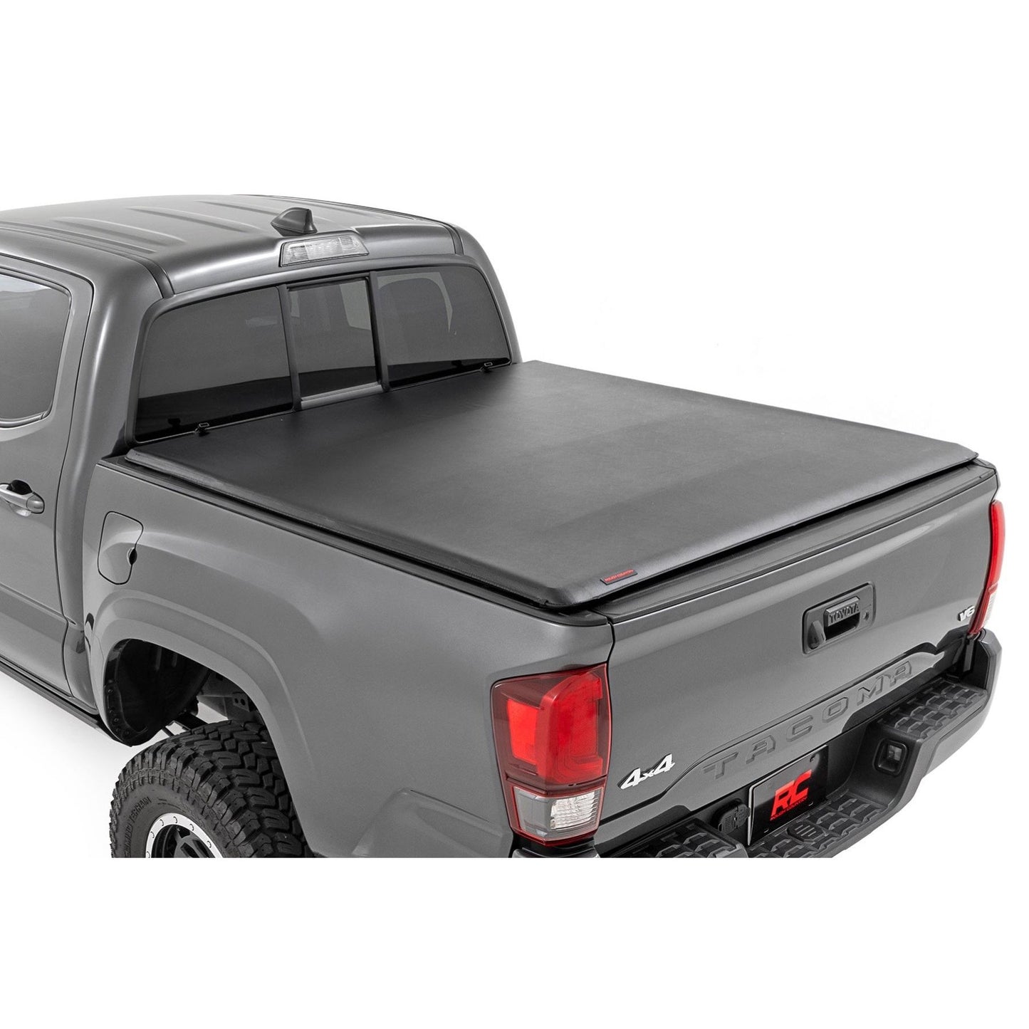 ROUGH COUNTRY Soft Roll Up Bed Cover | 5' Bed | Toyota Tacoma 2WD/4WD (2016-2023) | 42716501