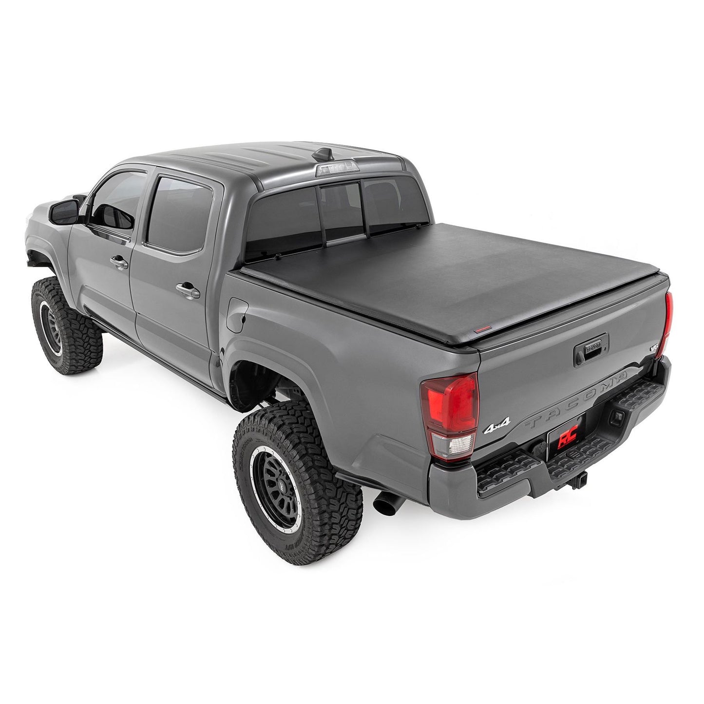 ROUGH COUNTRY Soft Roll Up Bed Cover | 5' Bed | Toyota Tacoma 2WD/4WD (2016-2023) | 42716501