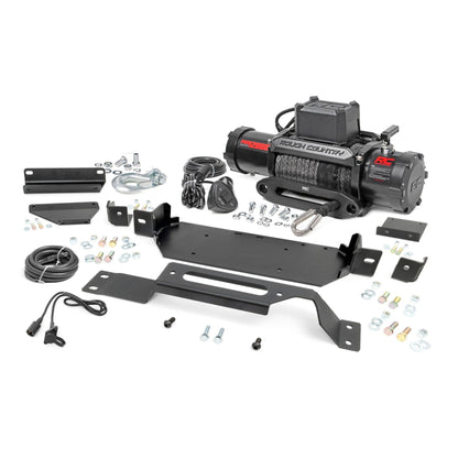 ROUGH COUNTRY Hidden Winch Mount | PRO12000S | Ford F-250/F-350 Super Duty 2WD/4WD (20-22) | 51127