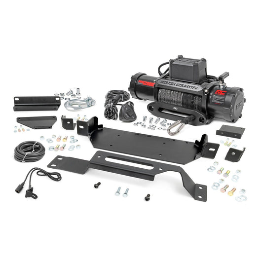 ROUGH COUNTRY Hidden Winch Mount | PRO12000S | Ford F-250/F-350 Super Duty 2WD/4WD (20-22) | 51127