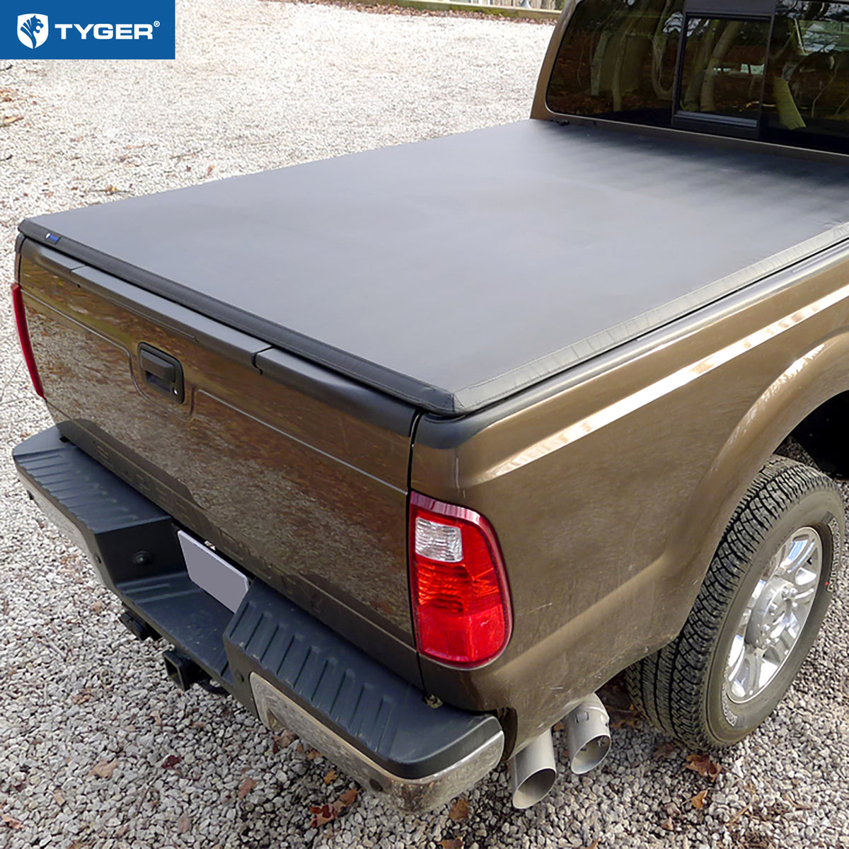 TYGER TG-BC3F1124 soft tri-fold tonneau cover
