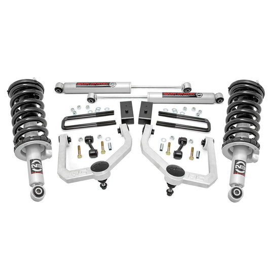 ROUGH COUNTRY 3 Inch Lift Kit | N3 Struts & Shocks | Nissan Titan 4WD (2017-2024) | 83431