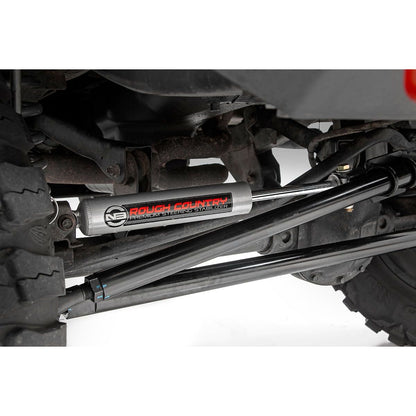 ROUGH COUNTRY | HD Steering Kit  Stabilizer Combo  Jeep Cherokee XJ/Comanche MJ/Wrangler TJ  | 10613