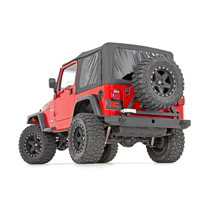 ROUGH COUNTRY Rear Bumper | Tire Carrier | Jeep Wrangler TJ (97-06)/Wrangler Unlimited (04-06)  | 10592A