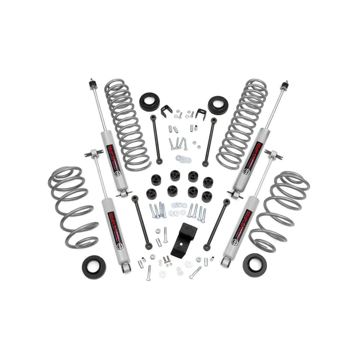 ROUGH COUNTRY 3.25 Inch Lift Kit | 4 Cyl | Jeep Wrangler TJ 4WD (1997-2002) | 641.2