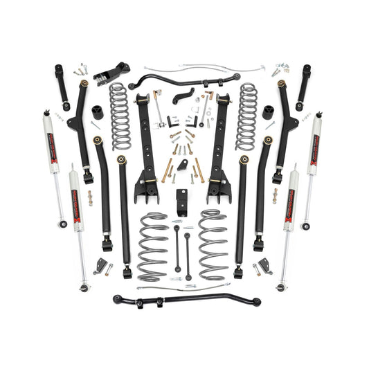 ROUGH COUNTRY 6 Inch Lift Kit | Long Arm | M1 | Jeep Wrangler TJ 4WD (1997-2006) | 65940