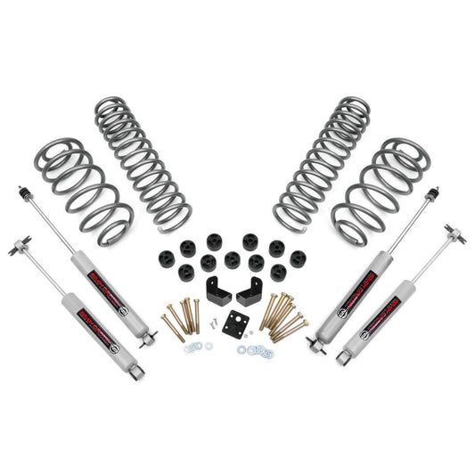 ROUGH COUNTRY 3.75 Inch Lift Kit | Combo | 4 Cyl | N3 | Jeep Wrangler TJ (97-06)/Wrangler Unlimited (04-06)  | 646.2