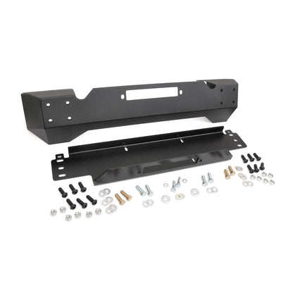ROUGH COUNTRY Front Stubby Winch Bumper | Jeep Wrangler TJ (97-06)/Wrangler Unlimited (04-06)  | 1012