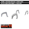 AIRDESIGN | Super Bolt Fender Flares | 16–23 Toyota Tacoma | TO02A10PR