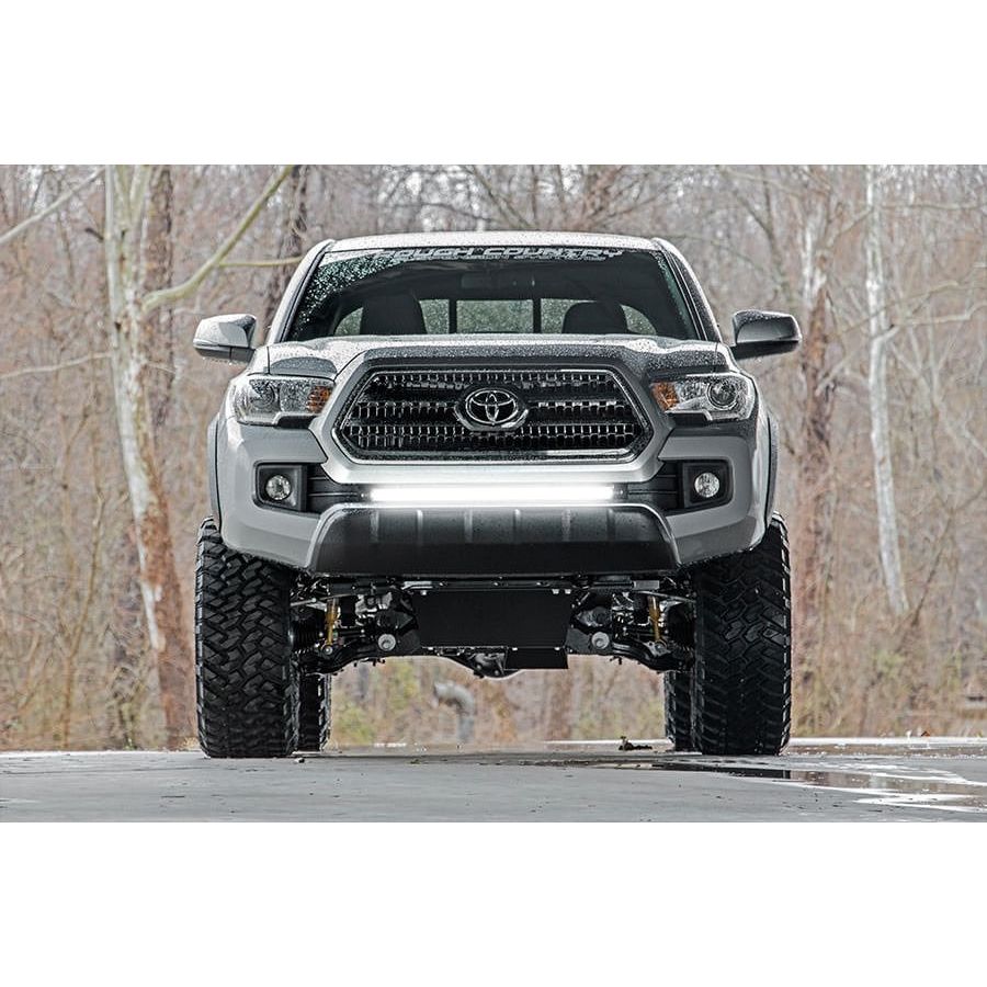 ROUGH COUNTRY LED Light Kit | Lower Grille Mount | 30" Spectrum Single Row | Toyota Tacoma (16-23) | 80668