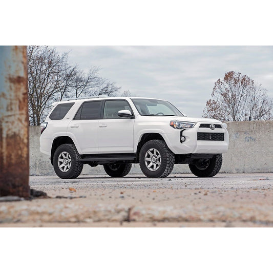 ROUGH COUNTRY 3 Inch Lift Kit | Upper Control Arms | RR Coils | Vertex/V2 Struts | Toyota 4Runner (10-24) | 76658
