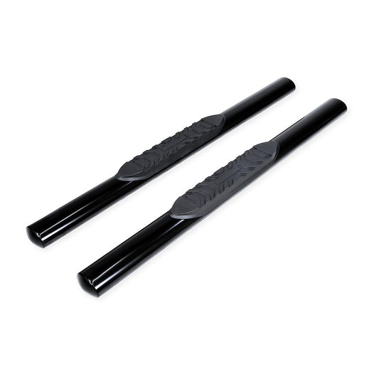 TrailFX Nerf Bar 4" Oval Tube Side Steps for 2007-2018 Jeep Wrangler JK 2 Door Models A1511B