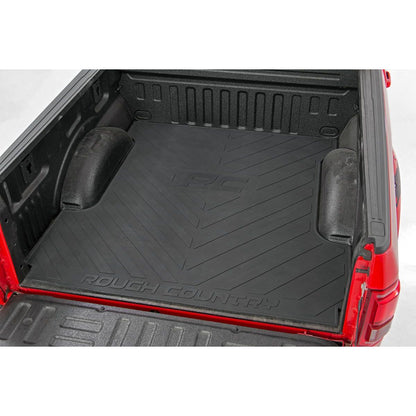 ROUGH COUNTRY Bed Mat | 6'10" Bed | RC Logo | Ford F-250/F-350 Super Duty 2WD/4WD (17-26) | RCM674