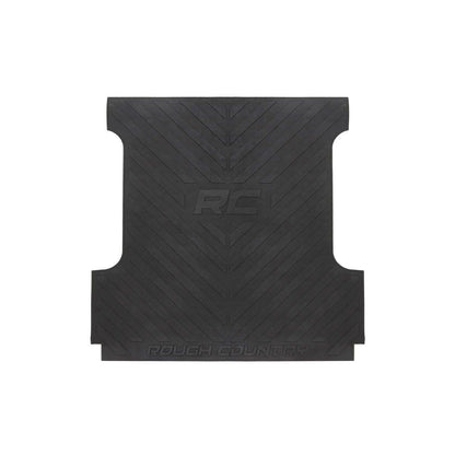 ROUGH COUNTRY Bed Mat | 5'10" Bed | RC Logo | Chevy/GMC Sierra 1500 (19-26)/Silverado 1500 (19-26)  | RCM683