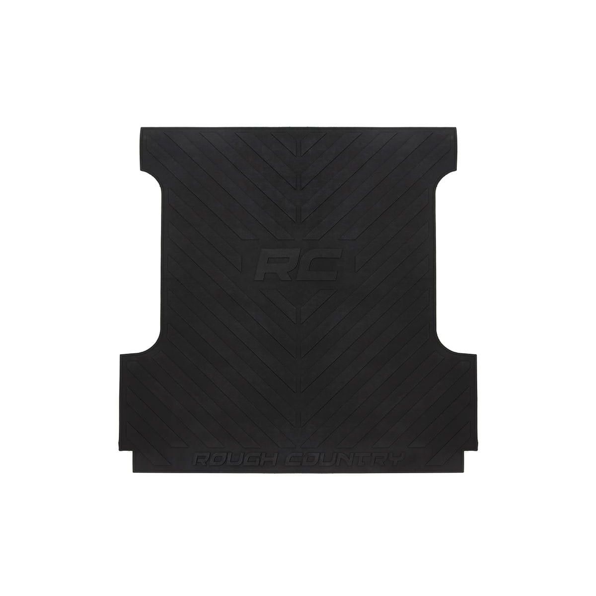 ROUGH COUNTRY Bed Mat | 6'7" Bed | RC Logo | Chevy/GMC 1500/2500HD/3500HD (07-19 & Classic) | RCM670