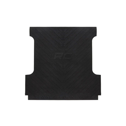 ROUGH COUNTRY Bed Mat | 6'10" Bed | RC Logo | Ford F-250/F-350 Super Duty 2WD/4WD (17-26) | RCM674