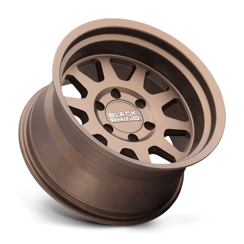 Black Rhino STADIUM Matte Bronze wheel showcasing its 10-spoke design and off-road engineered style.