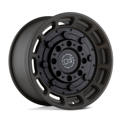 Black Rhino WARTHOG Matte Od Green W/ Black Center wheel showcasing tactical design and performance for trucks and Jeeps.