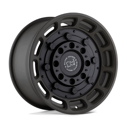 Black Rhino WARTHOG Matte Od Green W/ Black Center wheel showcasing tactical design and performance features.
