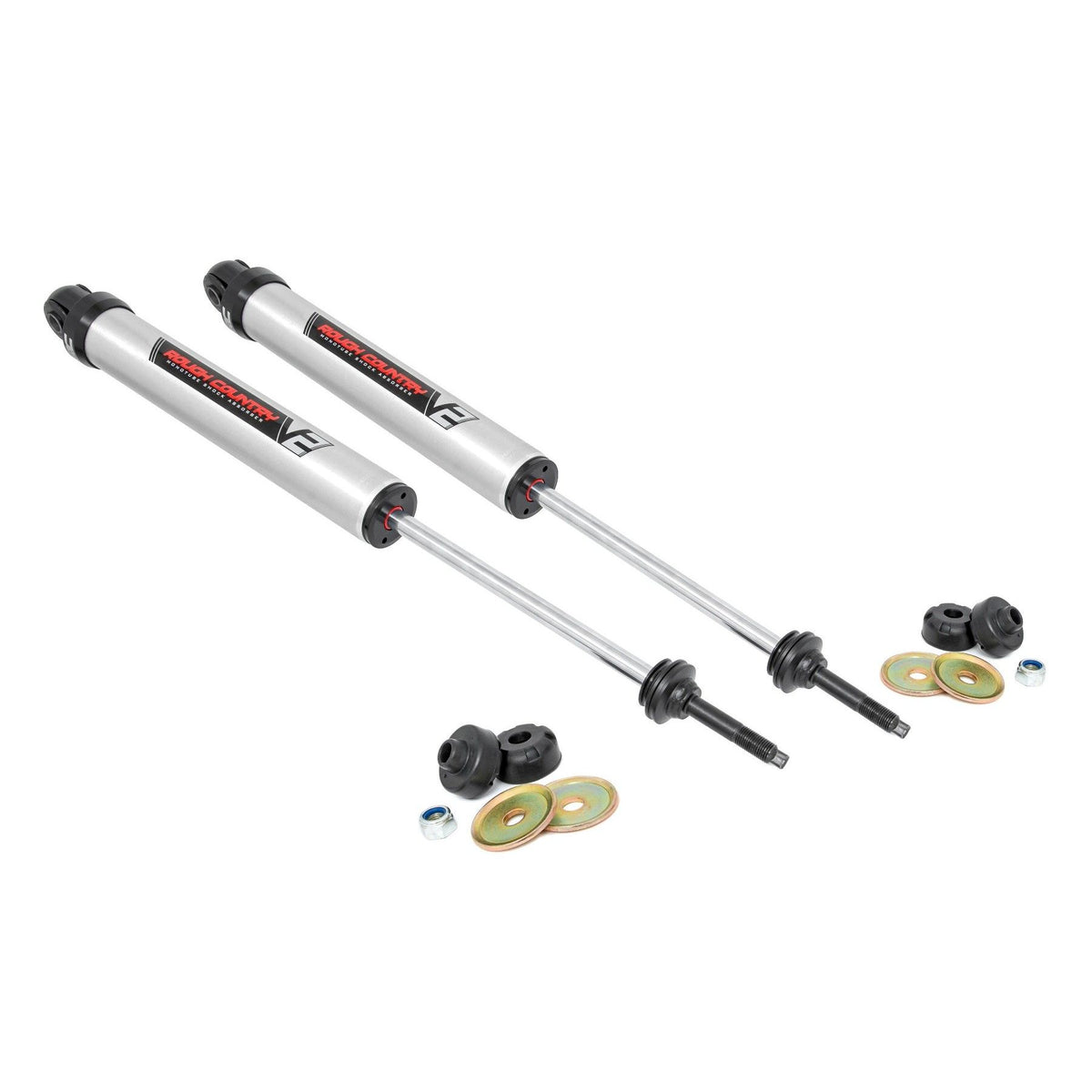 ROUGH COUNTRY RCS760800_B 760800_B V2 Front Shocks Ram 2500 03-13/3500 03-26